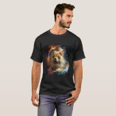 Chow Chow Raum T-Shirt (Vorne ganz)