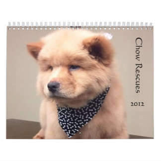 Chow-Chow-Rettungs-Kalender Kalender