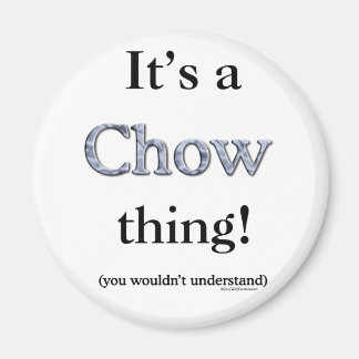 Chow Chow-Sache Magnet