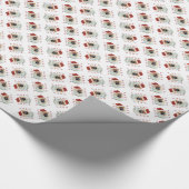Chow Chow Santa Paws Geschenkpapier (Ecke)