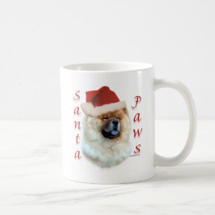 Chow Chow Santa Paws Kaffeetasse