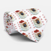 Chow Chow Santa Paws Krawatte (Gerollt)
