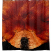 Chow-Chow-Scccccc Duschvorhang (Vorderseite)