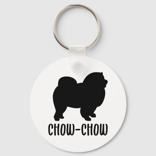 Chow-chow Schlüsselanhänger (Vorderseite)