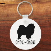 Chow-chow Schlüsselanhänger (Vorderseite)