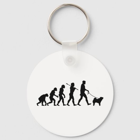 Chow Chow Schlüsselanhänger (Vorderseite)