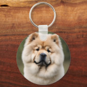 Chow Chow Schlüsselanhänger (Rückseite)