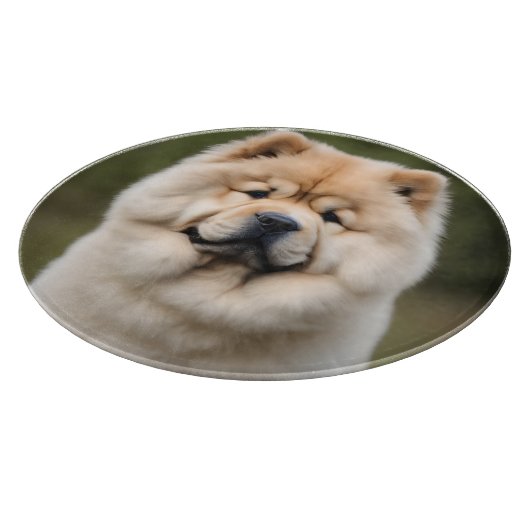 Chow Chow Schneidebrett (Ecke)
