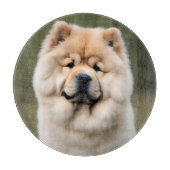 Chow Chow Schneidebrett (Vorderseite)