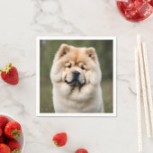 Chow Chow Serviette (Beispiel)