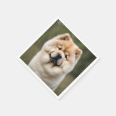 Chow Chow Serviette (Ecke)