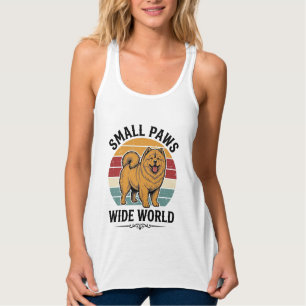 Chow Chow Shirt Kleine Pfoten Weite Welt Vintage H