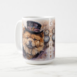 Chow Chow Steampunk Hund Kaffeetasse