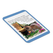 Chow Chow Summer Garden Magnet (Rechte Seite)