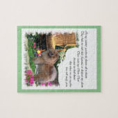 Chow Chow Summer Garden Puzzle (Horizontal)