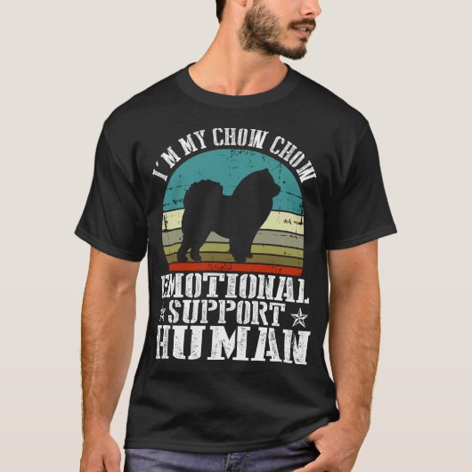 Chow Chow Support Team Pet Lovers - Geschenk T-Shirt (Vorderseite)