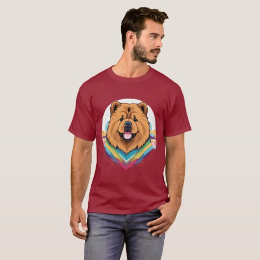 Chow Chow T-Shirt (Vorne ganz)