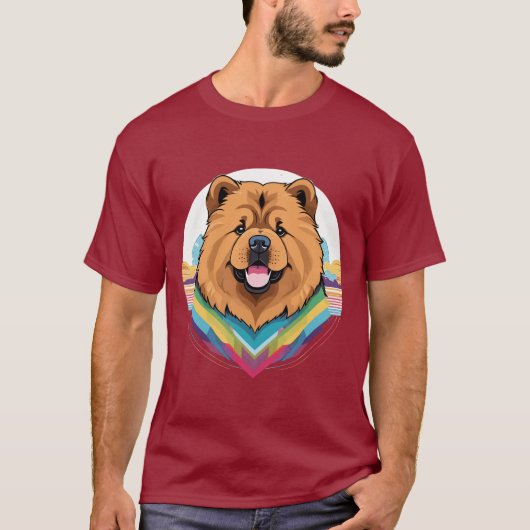 Chow Chow T-Shirt (Vorderseite)