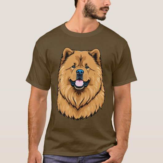 Chow Chow T-Shirt (Vorderseite)