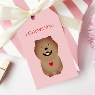 Chow Chow Tag, Hund Valentine, Valentinstag Geschenkanhänger