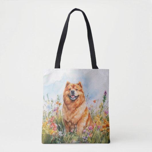 Chow Chow - Totbeutel Tasche (Vorderseite)