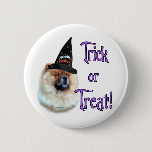 Chow Chow Trick Button (Vorderseite)