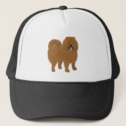 Chow Chow Trucker Hat Truckerkappe (Vorderseite)