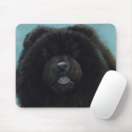 Chow-Chow-ursprüngliche Kunst-Mausunterlage Mousepad (Mit Mouse)