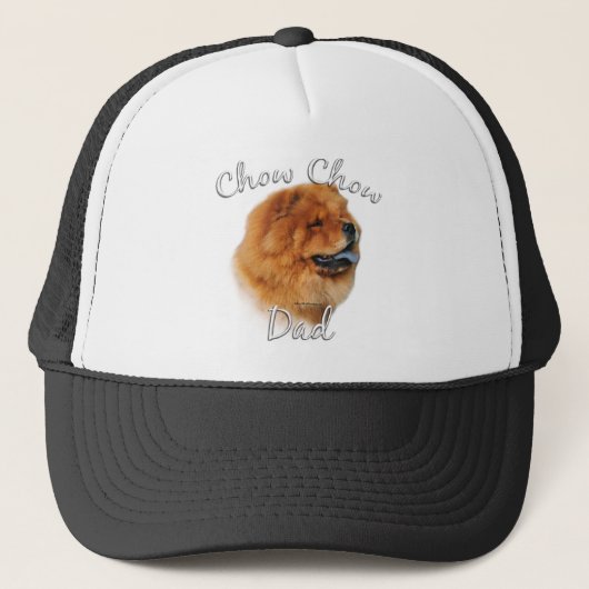 Chow Chow Vater 2 Truckerkappe (Vorderseite)