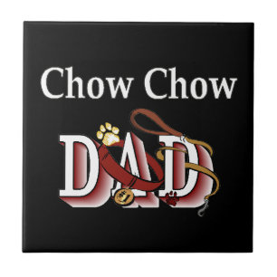 Chow Chow-VATER Fliese