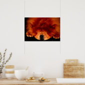 Chow Chow wapcn Poster (Küche)