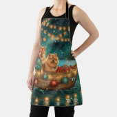 Chow Chow Weihnachten Feierliche Reise Schürze (InSitu)