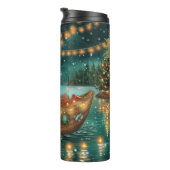 Chow Chow Weihnachten Feierliche Reise Thermosbecher (Nach rechts gedreht)