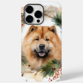 Chow Chow Weihnachtsmann Weihnachtsfest-Jungtier Case-Mate iPhone Hülle (Rückseite)