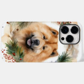 Chow Chow Weihnachtsmann Weihnachtsfest-Jungtier Case-Mate iPhone Hülle (Rückseite (Horizontal))