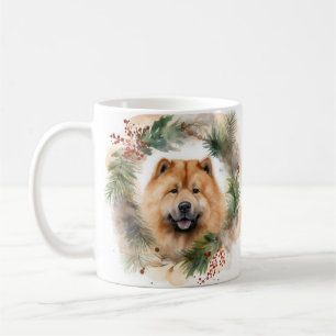 Chow Chow Weihnachtsmann Weihnachtsfest-Jungtier Kaffeetasse