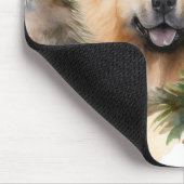 Chow Chow Weihnachtsmann Weihnachtsfest-Jungtier Mousepad (Ecke)