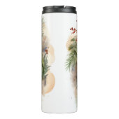 Chow Chow Weihnachtsmann Weihnachtsfest-Jungtier Thermosbecher (Rückseite)