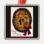 Chow Chow Weihnachtsschmuck (Vorne)