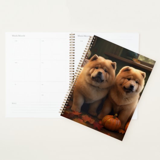 Chow Chow Welpe Herbst Delight Pumpen Planer (Anzeige)