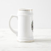 Chow-Chow Welpen-Bier Stein Bierglas (Links)