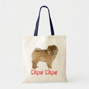 Chow Chow Welpen-Hunde-Liebe Canvas-Tasche Tragetasche