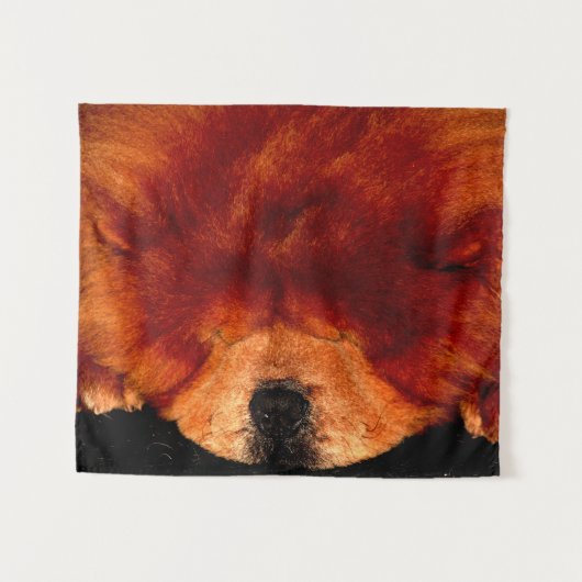 Chow Chow wwi Wandteppich (Vorderseite (Horizontal))