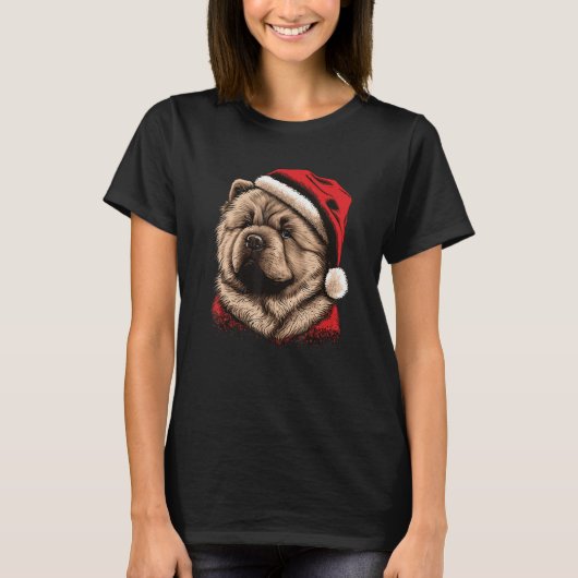 Chow Chow xmas T-Shirt (Vorderseite)