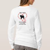 Chow-Chowe müssen geliebt werden T-Shirt (Rückseite)