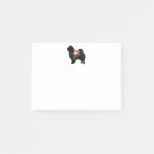 Chow Dog Breed Boho Silhouette Post-it Klebezettel