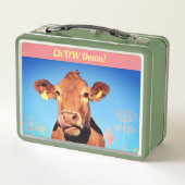 Chow Down Metall Brotdose (Rückseite)