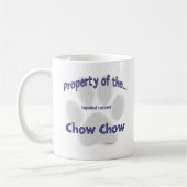 Chow-Eigenschaft Kaffeetasse (Links)