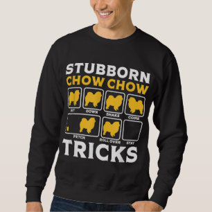Chow Frauen Männer Kinder Geschenk Hund über Weihn Sweatshirt