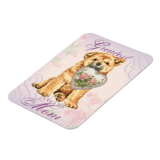 Chow Heart Mama Magnet (Linke Seite)
